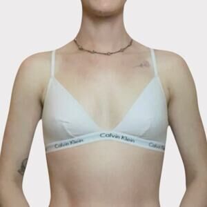 Calvin Klein Light Pink Triangle Bralette